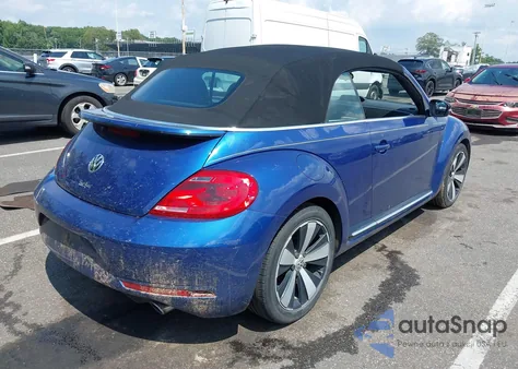 2013 Volkswagen Beetle 2.0T из США, поврежденный, VIN 3VW7T7AT8DM823072
